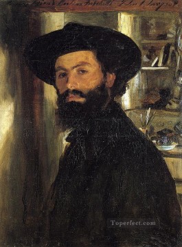 John Singer Sargent Painting - Alberto Falchetti retrato John Singer Sargent